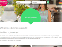 Tablet Screenshot of ch.meinungsplatz.net