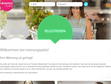 Tablet Screenshot of de.meinungsplatz.net